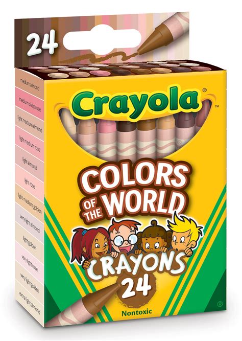 Crayon color mixing