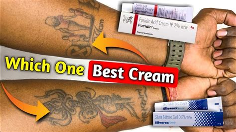 Cream tattoo supply essentials for different skin types