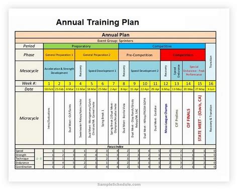 Create a Training Plan