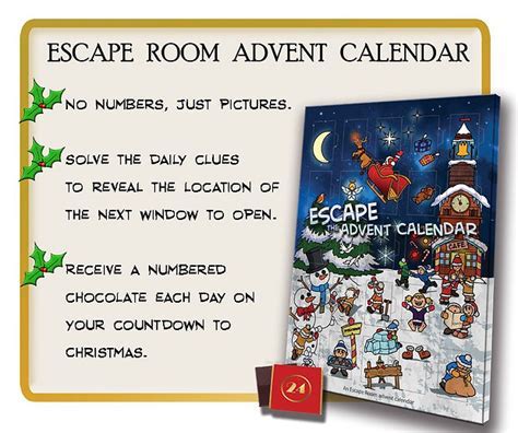 Create Your Own Escape Room Advent Calendar