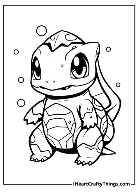 Creating Pokémon coloring pages at home