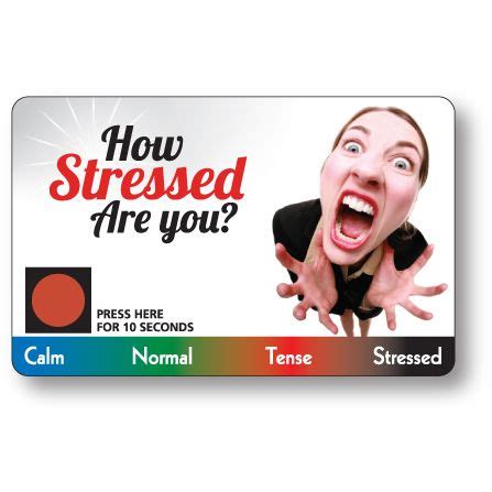 Creating Stress Cards