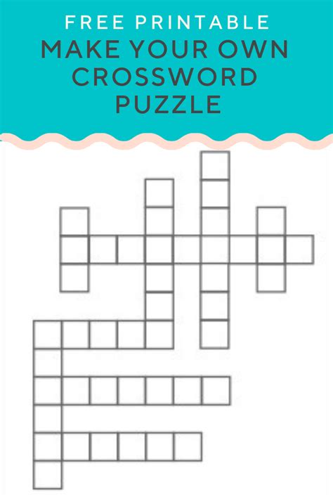 Create Your Own Crosswords Example