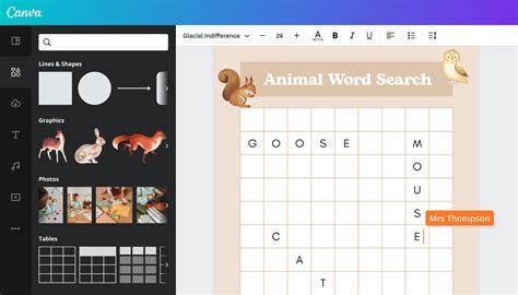 creating 5-word puzzles example