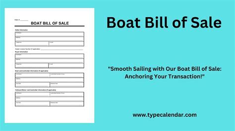 Creating a Bill of Sale