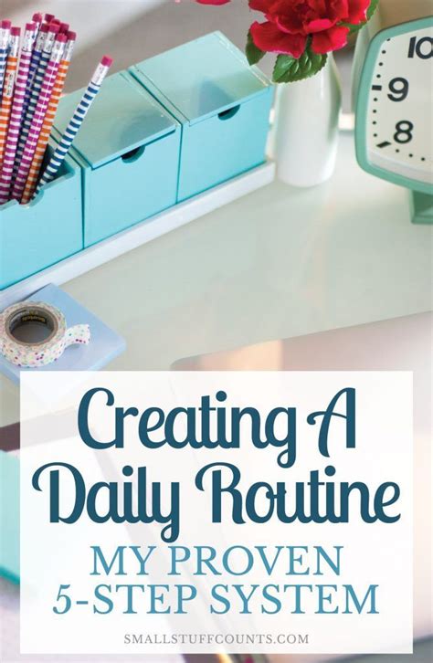 Creating a routine