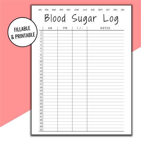 Creating a Blood Log