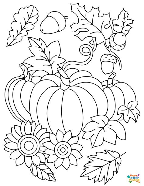 Tips for designing your own fall coloring pages