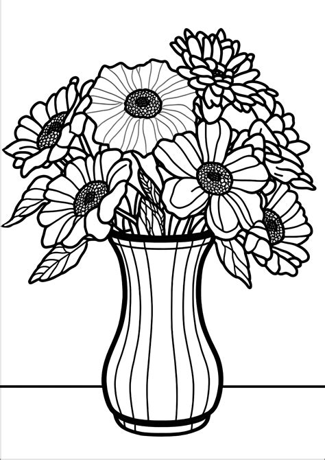 Creating Your Own Flower Coloring Pages