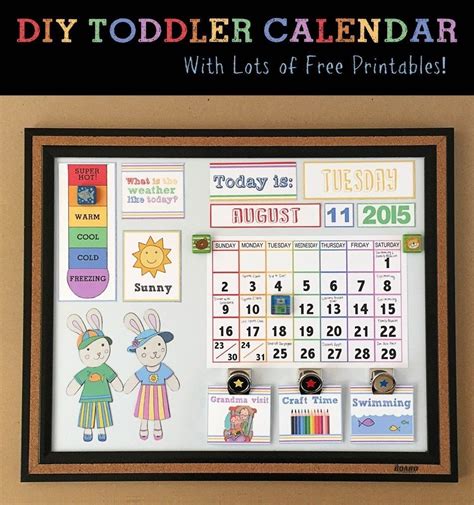 Creating a kids calendar