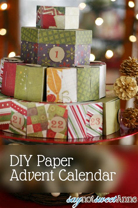 Creating Papier Advent Calendar