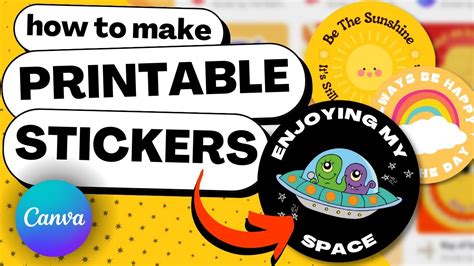 Steps to Create Printable Stickers