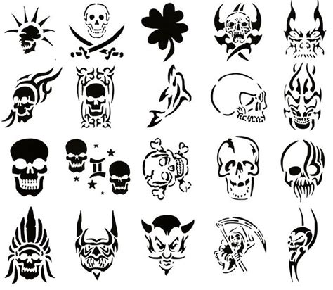 Creating Your Own Skull Tattoo Stencil