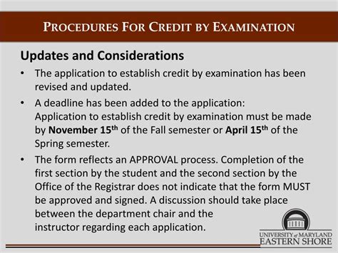 Credit-by-Exam Programs Examples