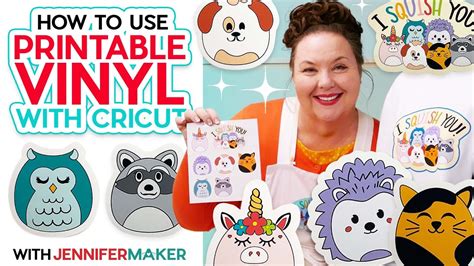 Cricut Printable Vinyl Tutorials