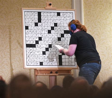 Crossword championship winner