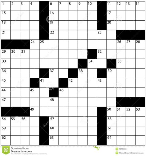 Crossword grid pattern