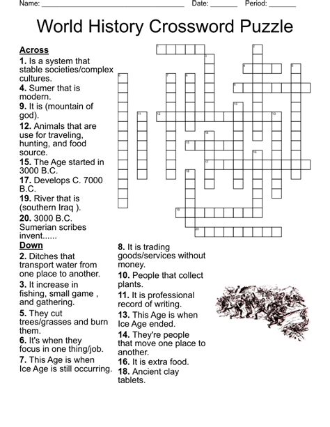 History of crossword puzzles