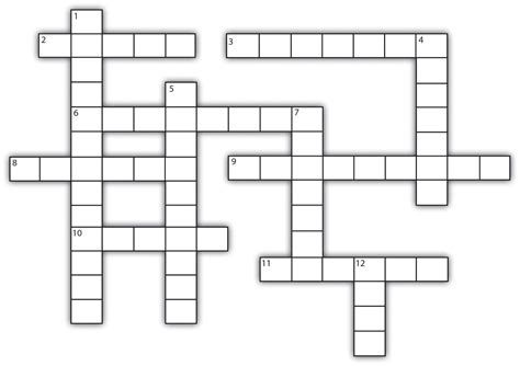 Crossword Puzzle Templates