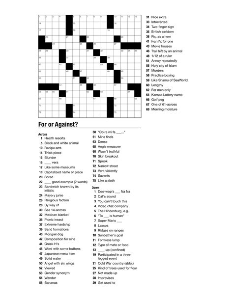 Themed Crossword Puzzles