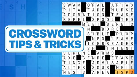 Tips for solving crossword puzzles