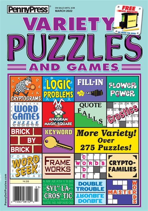 Variety of Crossword Puzzles