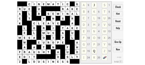 Types of crosswords