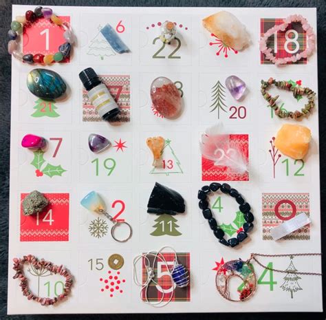 Crystal Advent Calendar Ideas