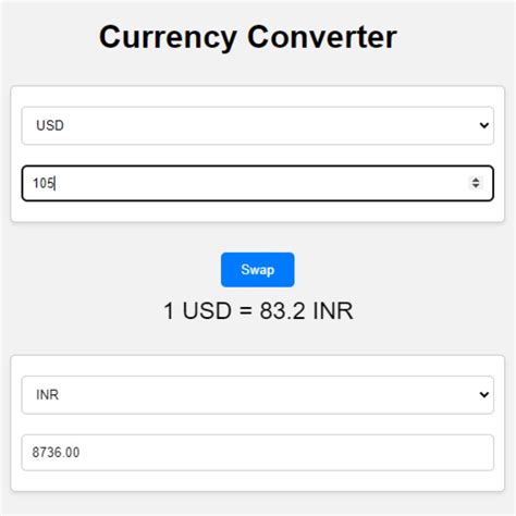 Currency Converter Tool