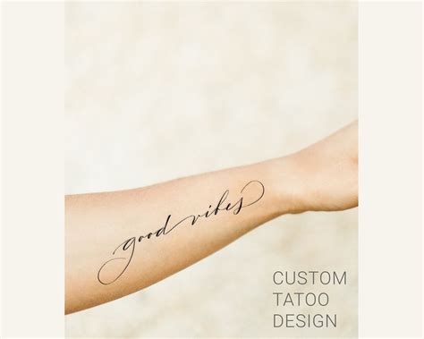 Cursive Tattoo Design Inspiration