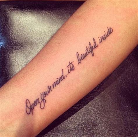 Cursive Tattoo Quotes