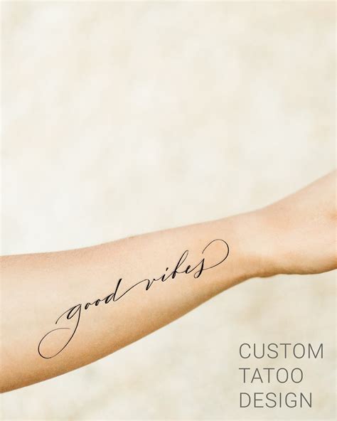 Cursive Tattoos Designs