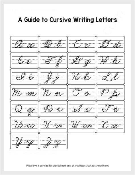 Cursive tips example