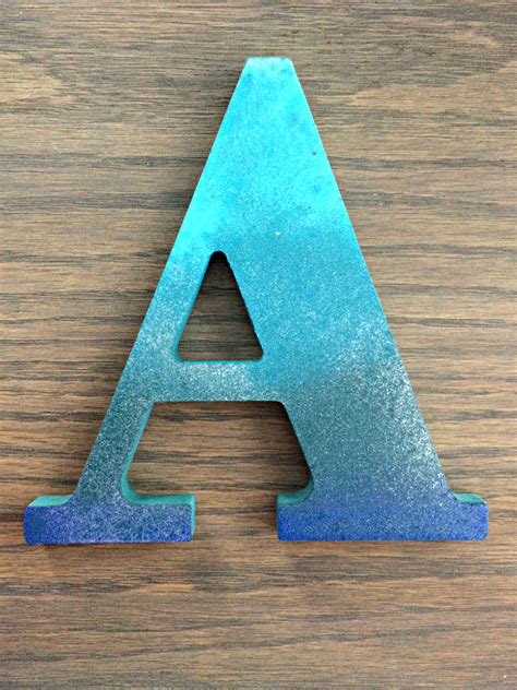 Custom Alphabet Letters