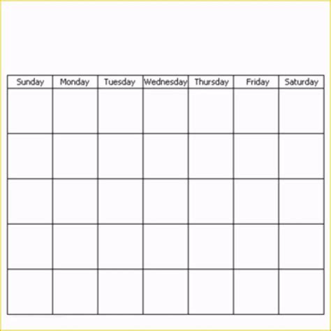 Custom calendar template