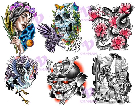 Custom tattoo designs at Triple Crown Tattoo Austin