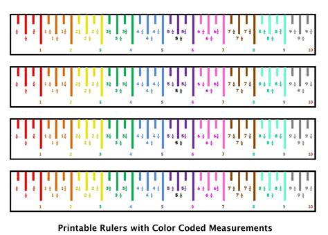 Customizable Ruler Printable