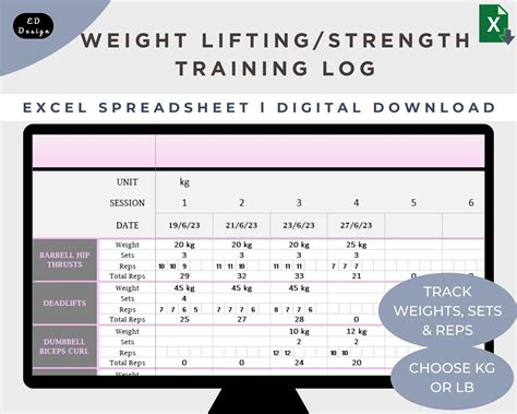 Customizing a fridge calendar for weight tracking