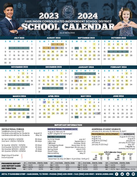 Customizing Harlingen CISD Calendar