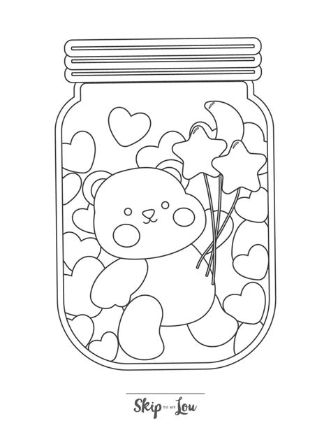 Cute coloring page examples