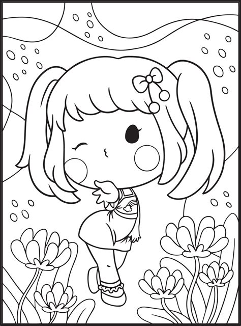 Cute coloring pages for different ages