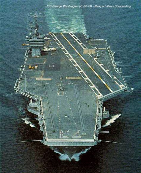 CVN 73 Flight Deck