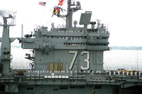 CVN 73 Island