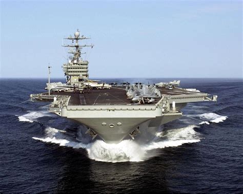 USS Harry S. Truman (CVN 75) in the Atlantic Ocean