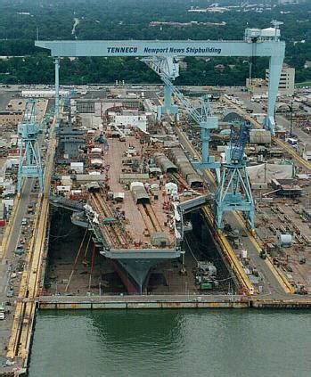 CVN 75's dry dock