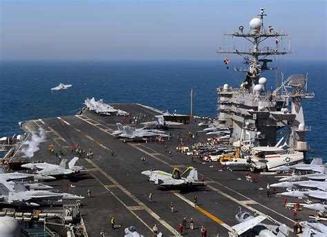 CVN 75's flight deck