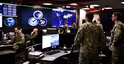 Cyber Warfare Group Personnel in Action