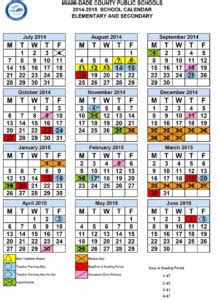 Dade Schools Calendar Image 5