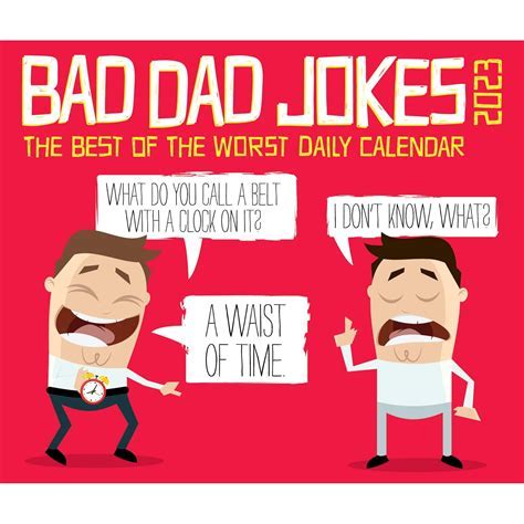 Dad Joke Calendar Image