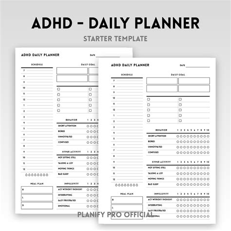 Daily planner with notes and to-do lists